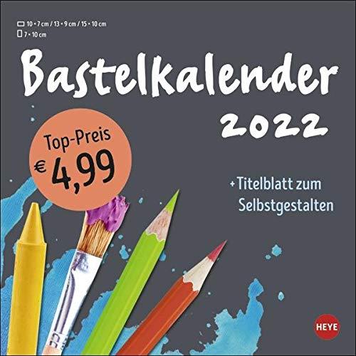 Bastelkalender anthrazit klein