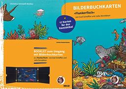 Bilderbuchkarten »Flunkerfisch« von Axel Scheffler und Julia Donaldson: 17 Karten für das Kamishibai (Beltz Nikolo)