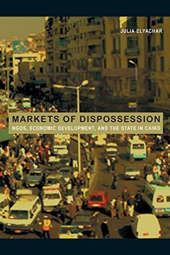 Markets of Dispossession: NGOs, Economic Development, and the State in Cairo (Politics, History, And Culture)