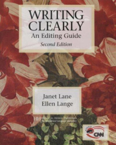 Writing Clearly: An Editing Guide