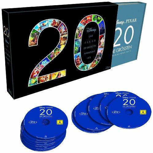 20 - Disney und Pixar - Die größten Animations Hits [Blu-ray] [Limited Edition]