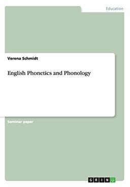 English Phonetics and Phonology