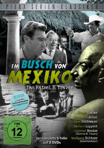 Pidax Serien-Klassiker: Im Busch von Mexiko: Das Rätsel B. Traven - Der komplette 5-Teiler [2 DVDs]