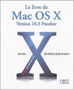 Le livre de Mac OS X version 10.3 Panther