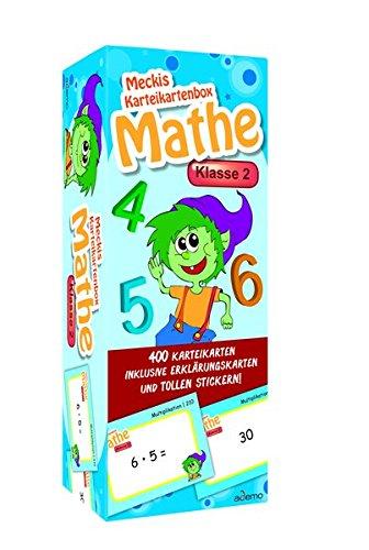 Karteibox Mathe Klasse 2: mit 400 farbigen Karteikarten und tollen Stickern