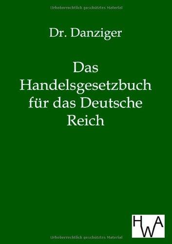 Das Handelsgesetzbuch von 1897