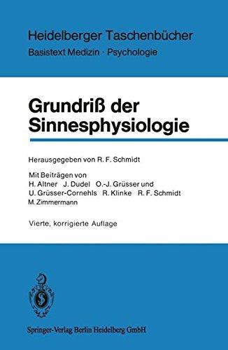 Grundriß der Sinnesphysiologie (Heidelberger Taschenbücher)