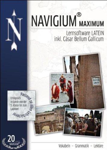 Navigium Maximum, Lernsoftware Latein: inkl. Cäsar Bellum Gallicum, Vokabeln - Grammatik - Lektüre