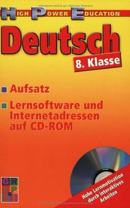 Deutsch 8. Klasse. Aufsatz. Texterschließung. Argumentation (Lernmaterialien)