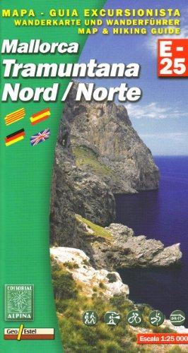 Tramuntana (Mallorca) Norte Wanderkarte 1 : 25 000