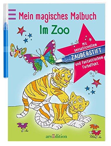 Mein magisches Malbuch Im Zoo