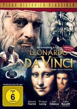 Pidax Historien-Klassiker: Leonardo da Vinci - der ungekürzte preisgekrönte 5-Teiler [3 DVDs]