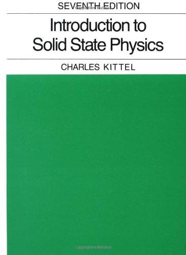 Introduction to Solid State Physics