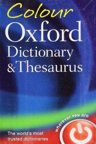 Colour Oxford Dictionary and Thesaurus