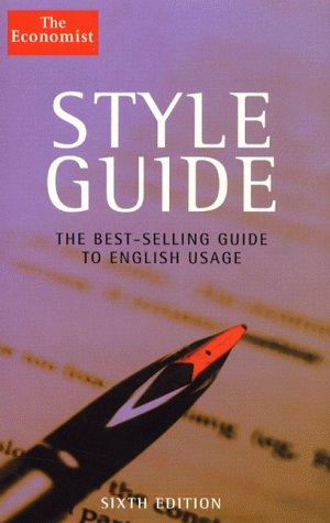 "Economist" Style Guide