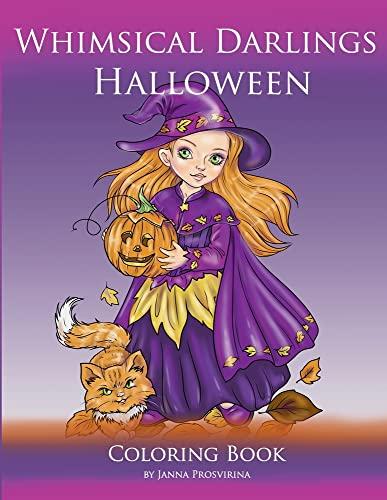 Whimsical Darlings Halloween: Coloring Book