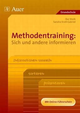 Methodentraining: Sich und andere informieren: Informationen sammeln, sortieren, präsentieren. Jahrgangsstufe 3 und 4