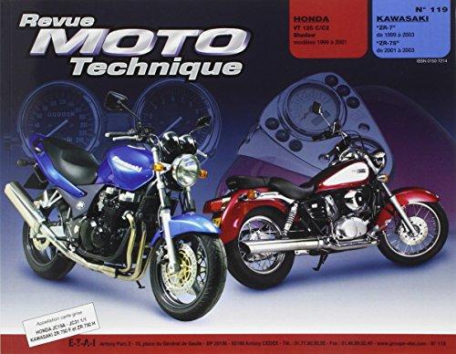 Revue moto technique, n° 119.2. Honda VT 125/Kawasaki ZR7