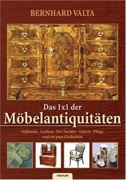 Das 1x1 der Möbelantiquitäten: Stilkunde, Lexikon, Der Tischler, Galerie, Pflege und ein paar G'schichtln