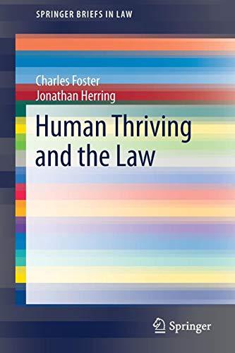 Human Thriving and the Law (SpringerBriefs in Law)