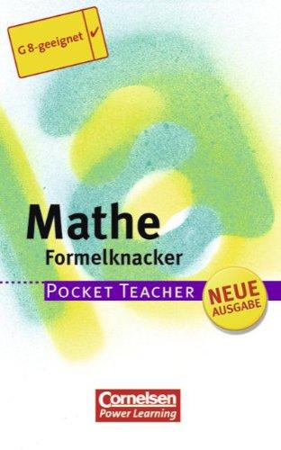 Pocket Teacher - Sekundarstufe I (mit Umschlagklappen): Mathematik: Formelknacker