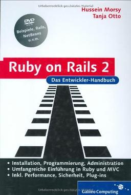 Ruby on Rails 2: Das Entwickler-Handbuch, m. DVD-ROM