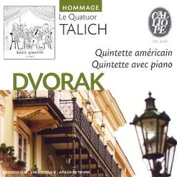 Dvorak: Quintette américain / Quintette avec piano