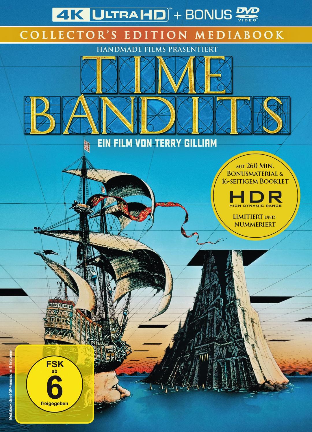 Time Bandits (limitiertes & nummeriertes Mediabook inkl. Ultra HD Blu-ray + DVD)