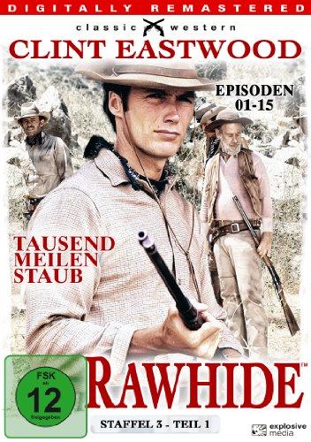 Rawhide - Tausend Meilen Staub, Staffel 3, Teil 1 [4 DVDs]