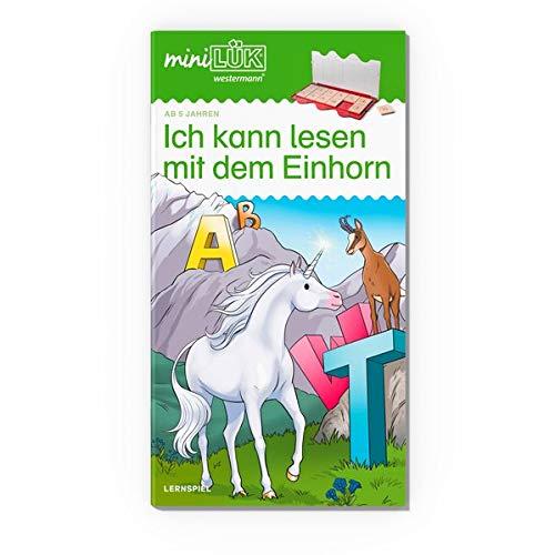 miniLÜK-Übungshefte / Vorschule: miniLÜK: Vorschule/1. Klasse - Deutsch: Ich kann lesen mit dem Einhorn