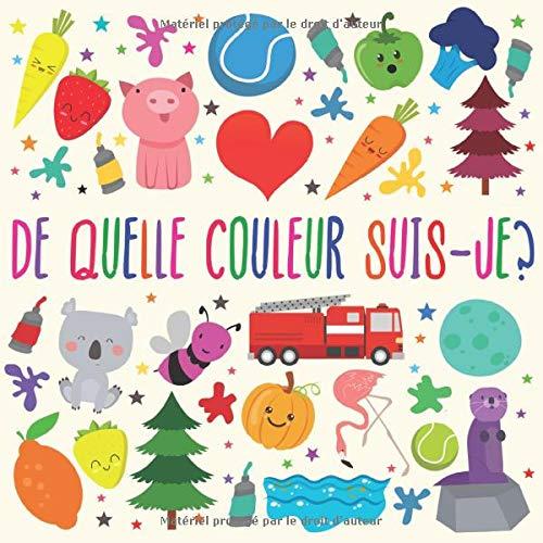 De Quelle Couleur Suis-je?: Un jeu de devinettes amusant pour les enfants de 2 à 4 ans