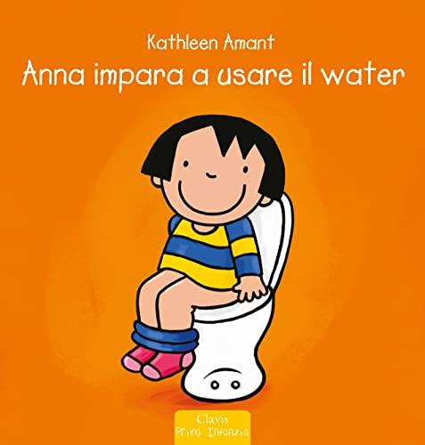 Anna impara ad usare il water