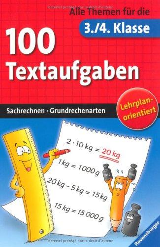 100 Textaufgaben (3./4. Klasse)