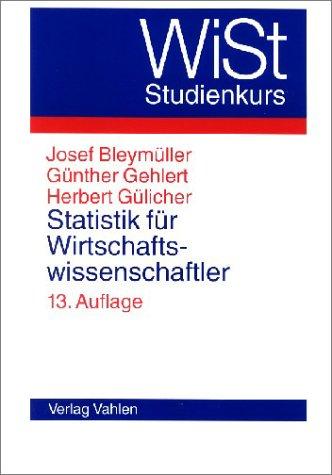 Statistik für Wirtschaftswissenschaftler