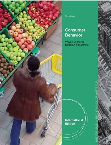 Consumer Behavior (International Edition)