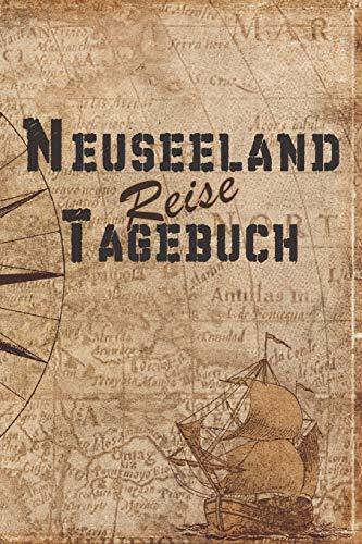 Neuseeland Reise Tagebuch: 6x9 Reise Journal I Notizbuch mit Checklisten zum Ausfüllen I Perfektes Geschenk für den Trip nach Neuseeland für jeden Reisenden