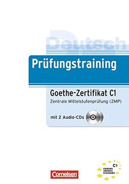 Prüfungstraining DaF: C1 - Goethe-Zertifikat C1: Zentrale Mittelstufenprüfung (ZMP). Übungsbuch mit CDs: Učebnice + Klíč + CD