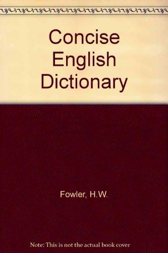 Concise English Dictionary