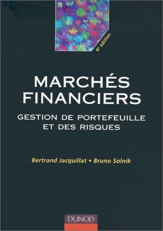 Marchés financiers : gestion de portefeuille et des risques