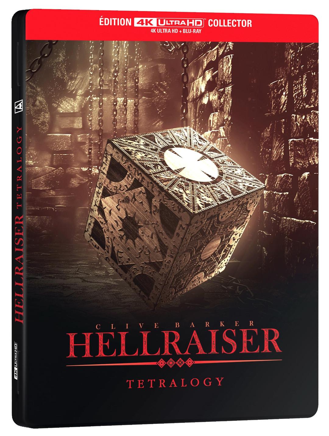 Hellraiser - la tétralogie 4k ultra hd [Blu-ray] [FR Import]