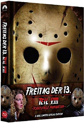 Freitag, der 13. - Teil 8: Todesfalle Manhattan - Uncut/Mediabook  (+ DVD) (+ Bonus-DVD) [Blu-ray] [Limited Edition]