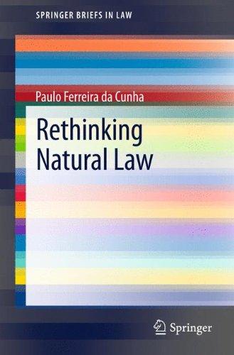 Rethinking Natural Law (SpringerBriefs in Law)