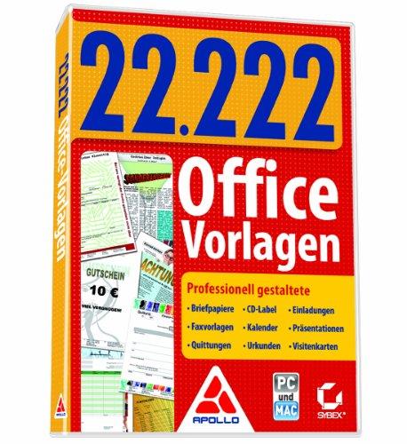 22.222 Office-Vorlagen