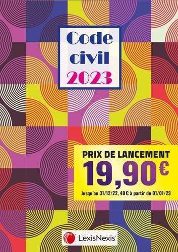 Code civil 2023 : jaquette psychémotifs