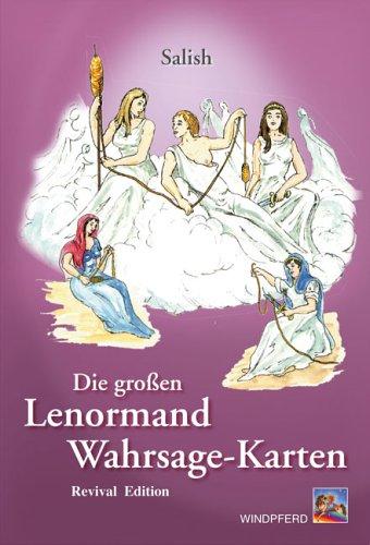 Die großen Lenormand Wahrsage-Karten. Das komplette Wahrsage - Set nach Mademoiselle Lenormand. 54 Karten