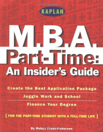 Kaplan MBA Parttime: An Insider's Guide