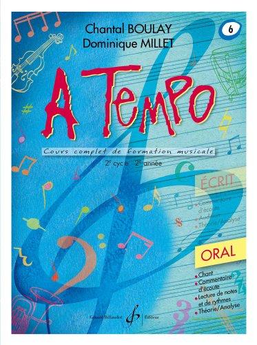 A Tempo - Partie Orale - Volume 6