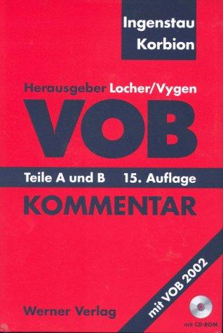 VOB Teile A und B. Kommentar