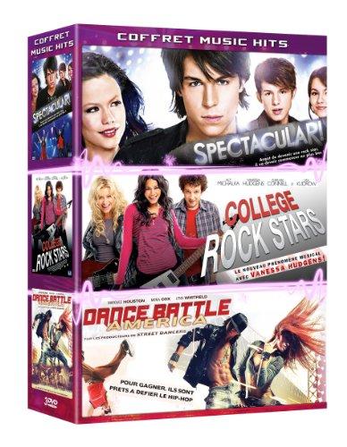 Coffret music hits : spectacular ! ; college rock stars ; dance battle america [FR Import]