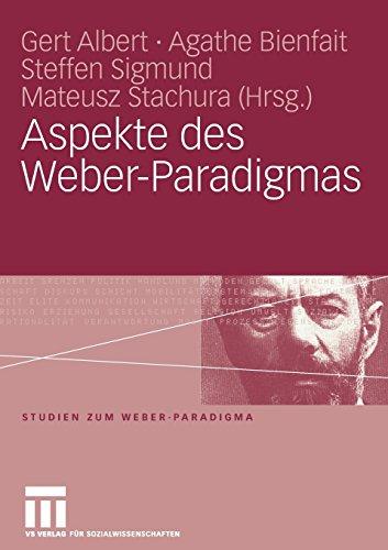 Aspekte des Weber-Paradigmas: Festschrift für Wolfgang Schluchter (Studien zum Weber-Paradigma)